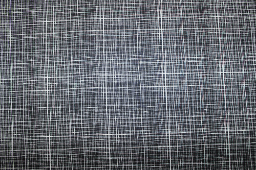 Designer- Baumwollstoff Weave black (10 cm)
